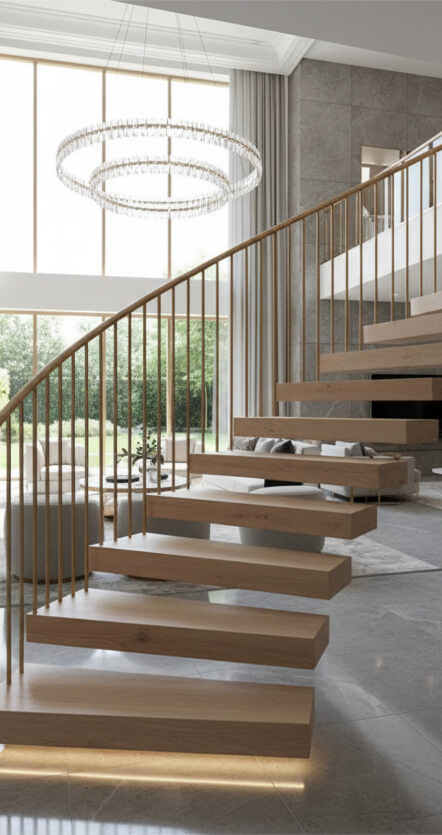 Solid Oak<br>Stair Treads